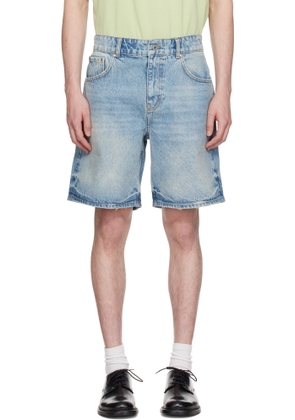 Represent Blue R10T Tailored Denim Shorts