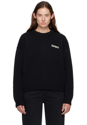 Carhartt Work In Progress Black 'Growth' Sweater