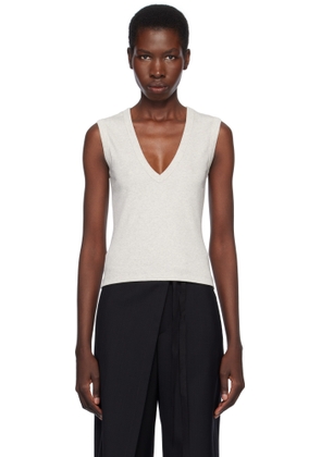 FLORE FLORE Gray Dewi Tank Top