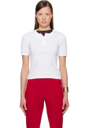 FLORE FLORE White Jess Henley