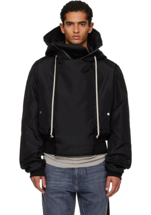 Rick Owens DRKSHDW Black Concordians Cropped Alice Parka