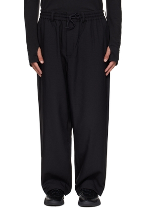 Y-3 Black Sport Uniform Track Pants