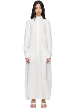TOTEME White Parachute Shirt Maxi Dress