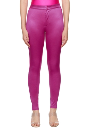 SKIMS Pink Disco Trousers