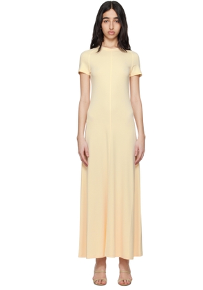 TOTEME Off-White Fluid Jersey Maxi Dress