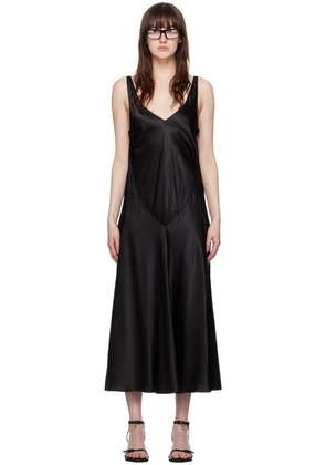 JW Anderson Black Layered Maxi Dress