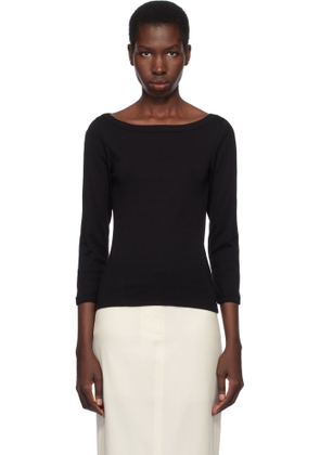 FLORE FLORE Black Steffi T-shirt