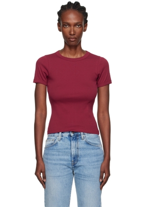 FLORE FLORE Burgundy Car T-shirt