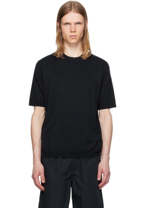 NORSE PROJECTS Navy Rhys Cotton Linen T-shirt