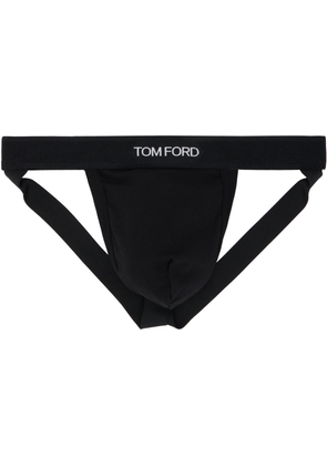 TOM FORD White Cotton Jock Strap