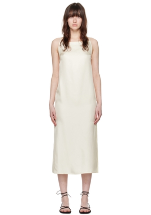 Loulou de Saison Off-White Sulum Midi Dress