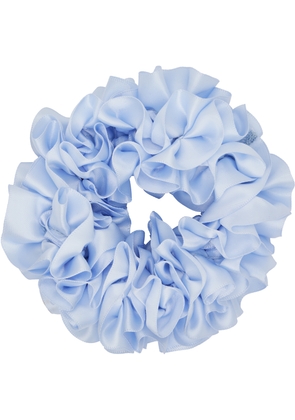 Maryam Nassir Zadeh Blue Carnation Scrunchie