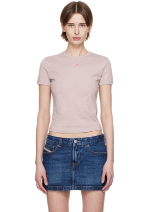 Diesel Taupe T-Uncutie-Long-D T-shirt