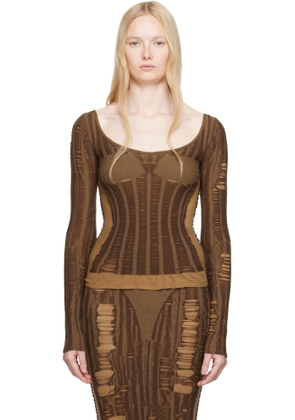 Diesel Brown M-Calai T-shirt