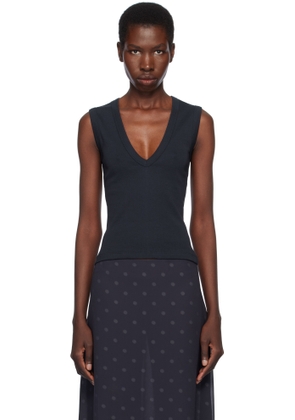 FLORE FLORE Navy Dewi Tank Top