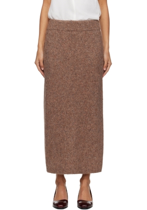 Lauren Manoogian Beige Loft Pencil Midi Skirt