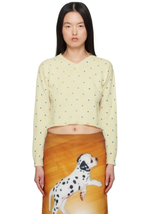 Ashley Williams Off-White Molly Knit Sweater