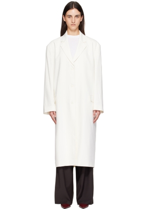 The Frankie Shop Off-White Tribeca Long Coat