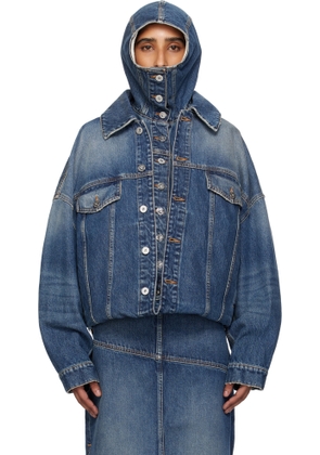 Jean Paul Gaultier Blue 'The Double' Denim Jacket