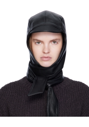 Jean Paul Gaultier Black 'The Leather' Hood