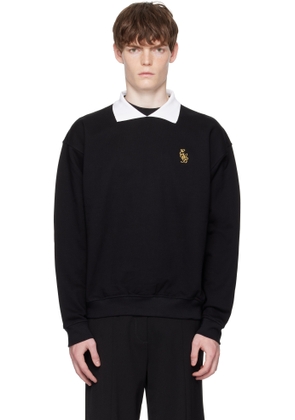 Ernest W. Baker Black Golf Polo