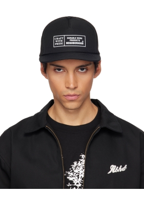 Neighborhood Black Mesh Cap