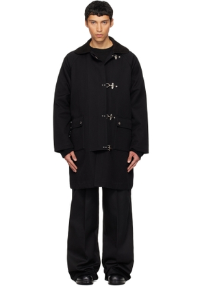 TAKAHIROMIYASHITA TheSoloist. Black Fireman Coat