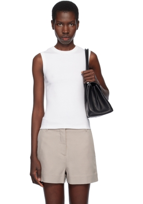 FLORE FLORE White Esmé Tank Top