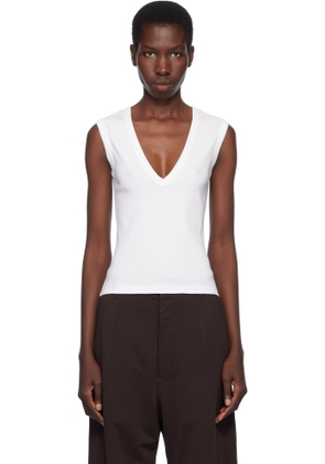 FLORE FLORE White Dewi Tank Top