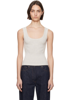 FLORE FLORE Gray Hillie Tank Top