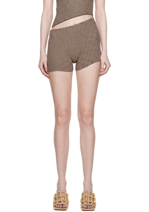 Isa Boulder Brown Parallel Shorts