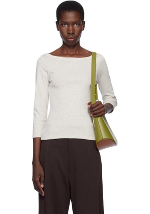 FLORE FLORE Gray Steffi T-shirt