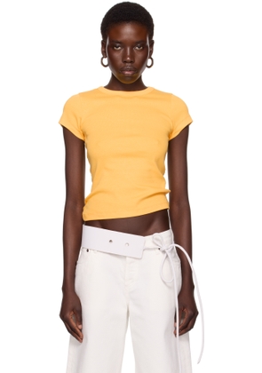 FLORE FLORE SSENSE Exclusive Yellow Car Baby T-shirt