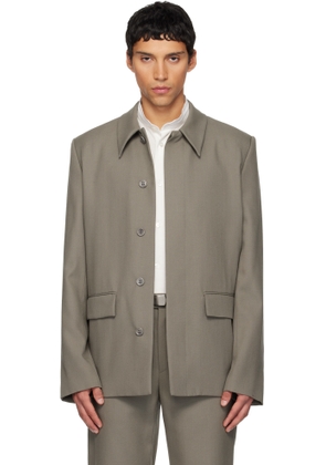 Rier Gray Wool Jacket