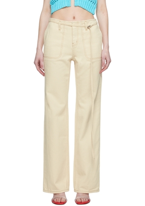 Kijun Beige Chico Jeans