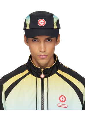 Casablanca Black Frog Gradient Nylon Cap