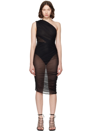 Rick Owens Lilies Black Amira Minidress