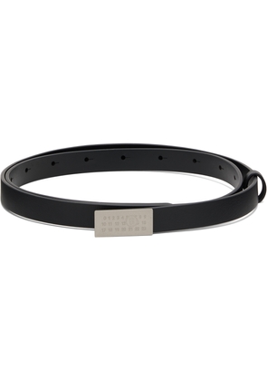 MM6 Maison Margiela Black Numeric Belt