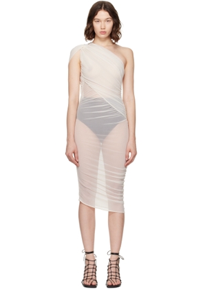 Rick Owens Lilies Off-White Amira Minidress
