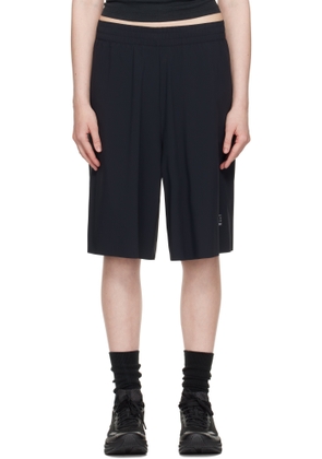 MM6 Maison Margiela Black Salomon Edition Running Shorts