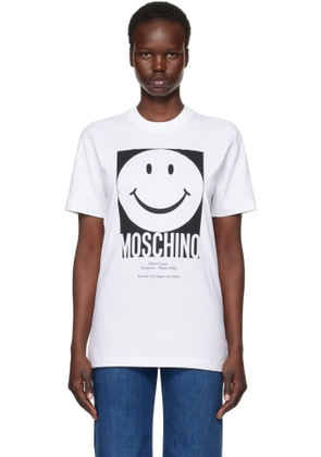 Moschino White Smiley T-shirt