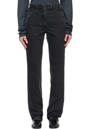 Rier Black Faded Jeans