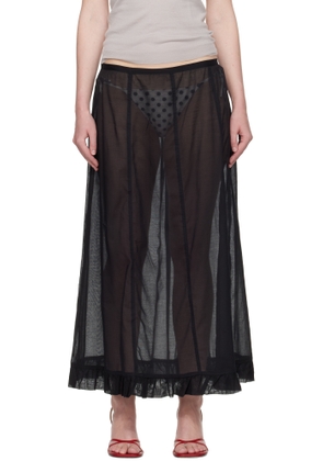 Paloma Wool Black Andolini Maxi Skirt