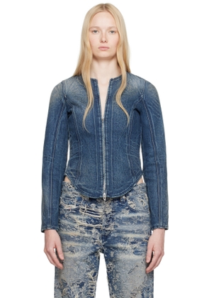 Diesel Navy De-Gary-Fsg Denim Jacket