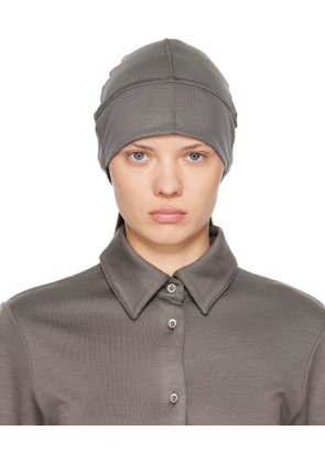 Rier Gray Polar Jersey Beanie