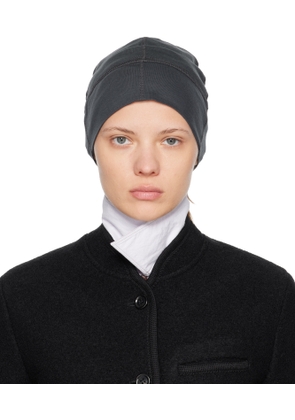 Rier Black Polar Jersey Beanie