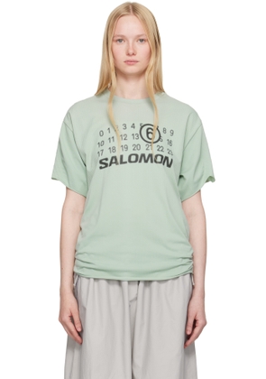 MM6 Maison Margiela Blue Salomon Edition Seamless Sport T-shirt