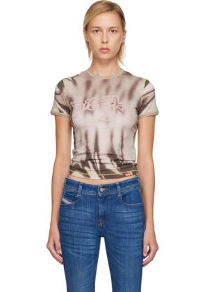 Diesel Gray T-Grafi T-shirt