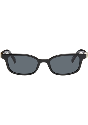Le Specs Black Confidential Sunglasses