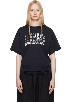 MM6 Maison Margiela Black Salomon Edition Seamless Sport T-shirt